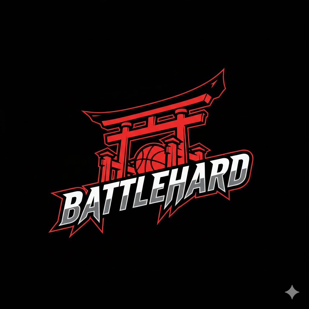 BattleHard Basketball Logo